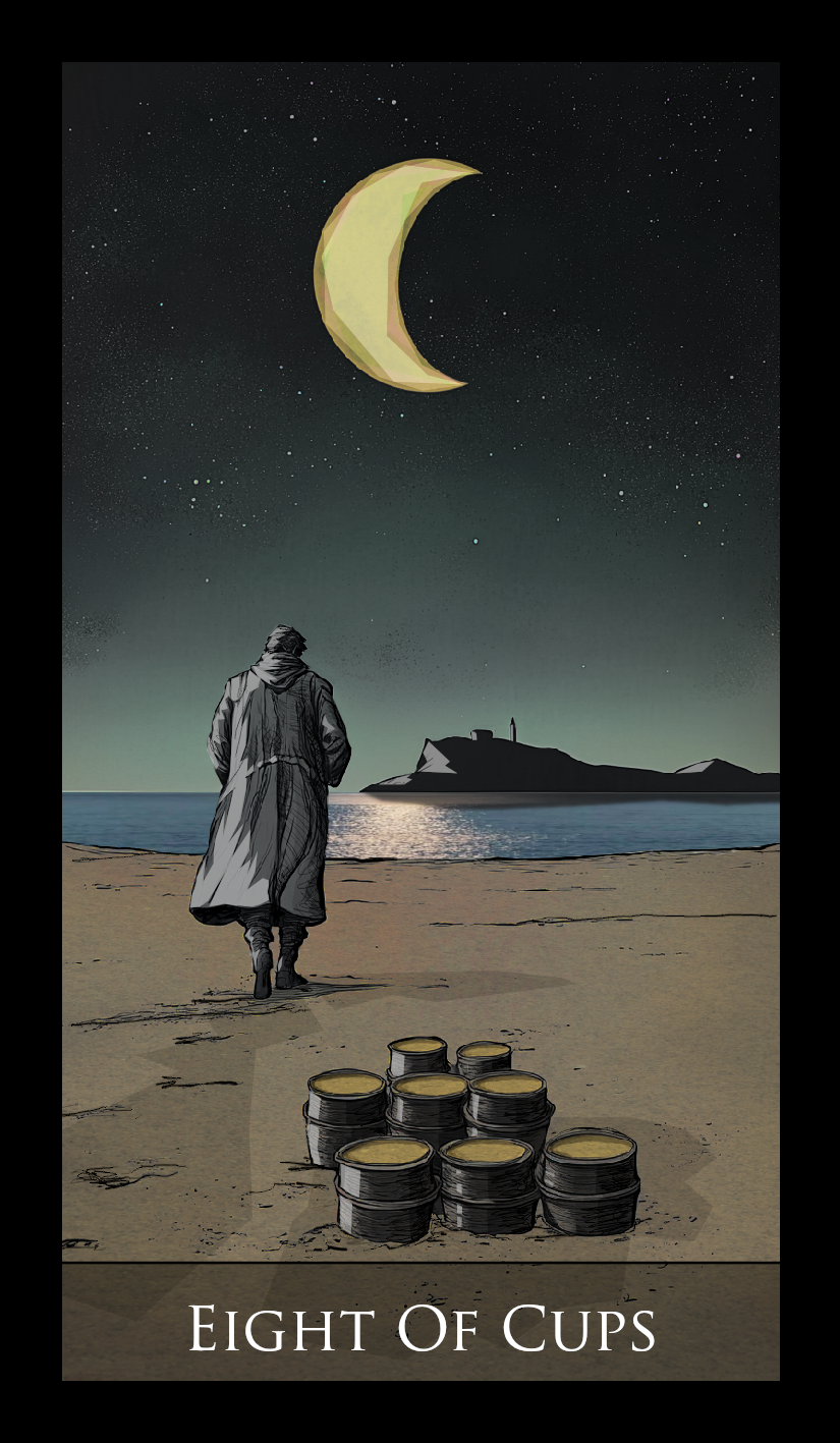 Eight of Cups tarot card