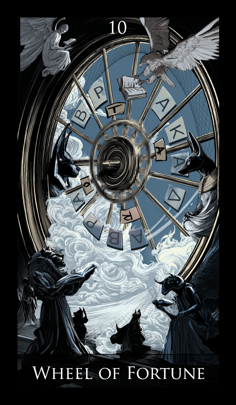 The Wheel of Fortune tarot card