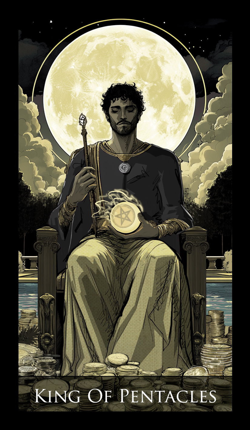King of Pentacles tarot card