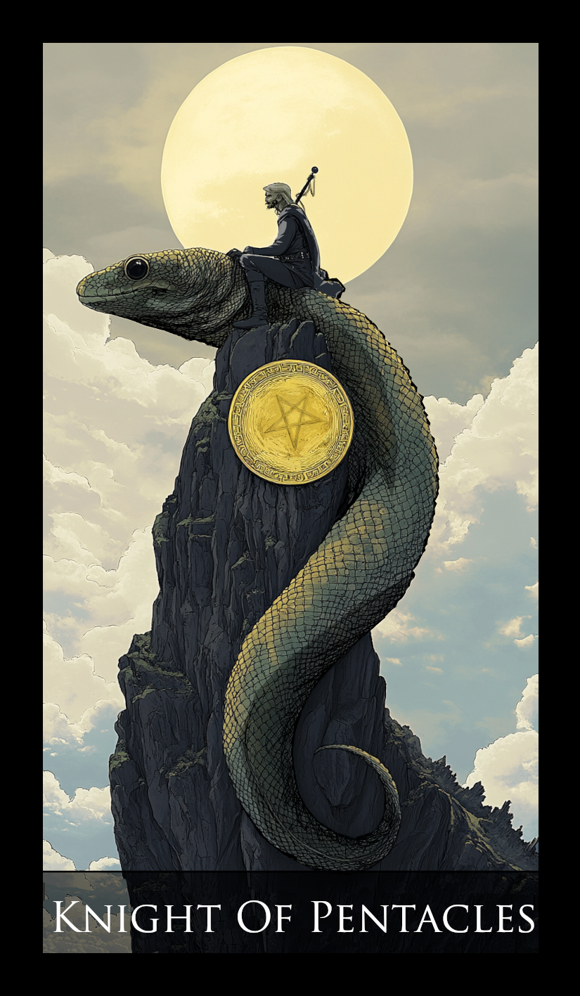 Knight of Pentacles tarot card