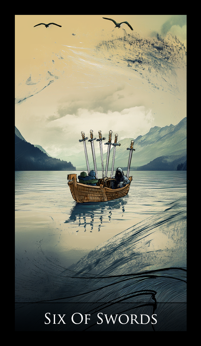 Six of Swords tarot card