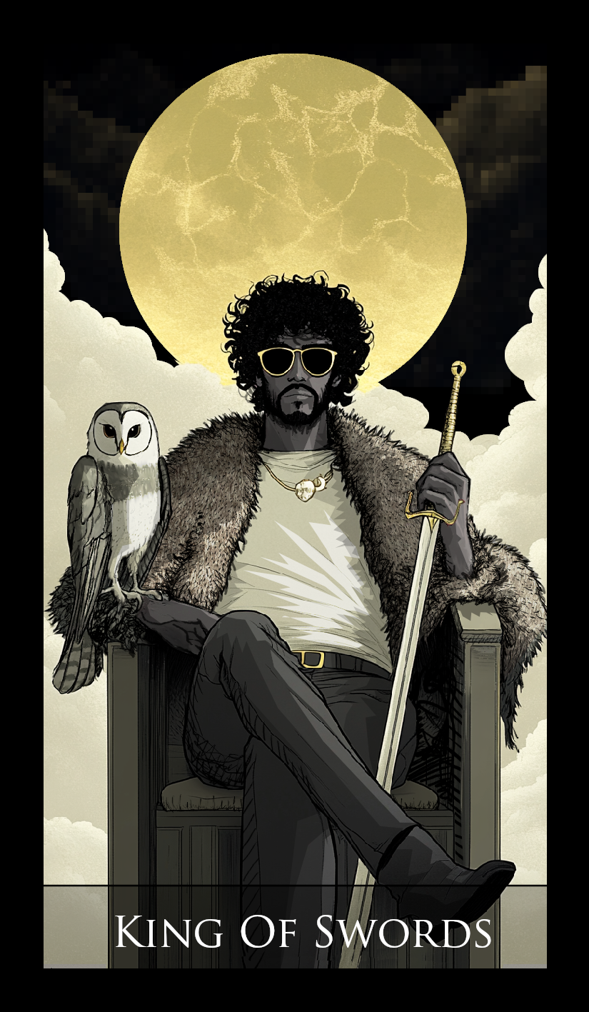 King of Swords tarot card