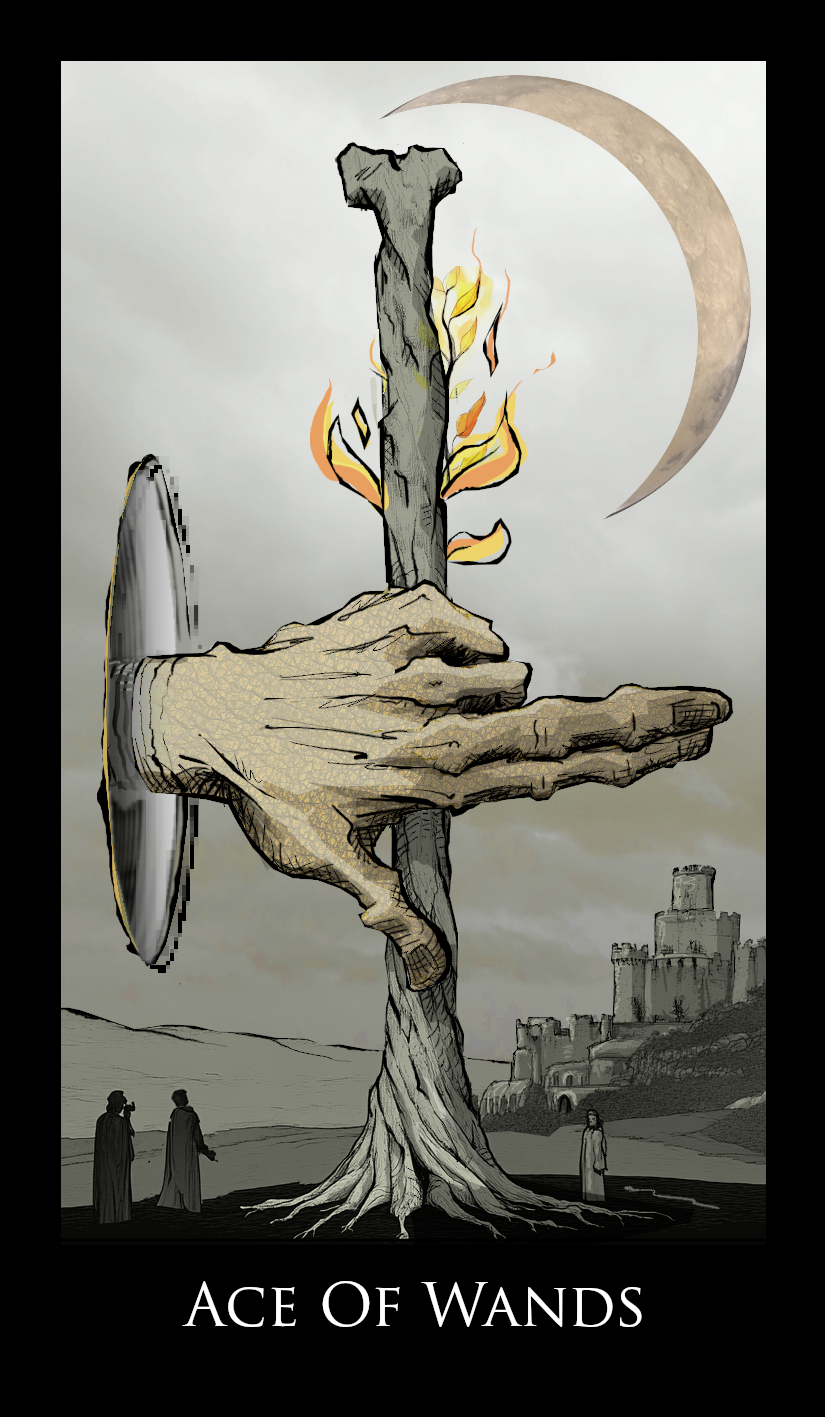 Ace of Wands tarot card