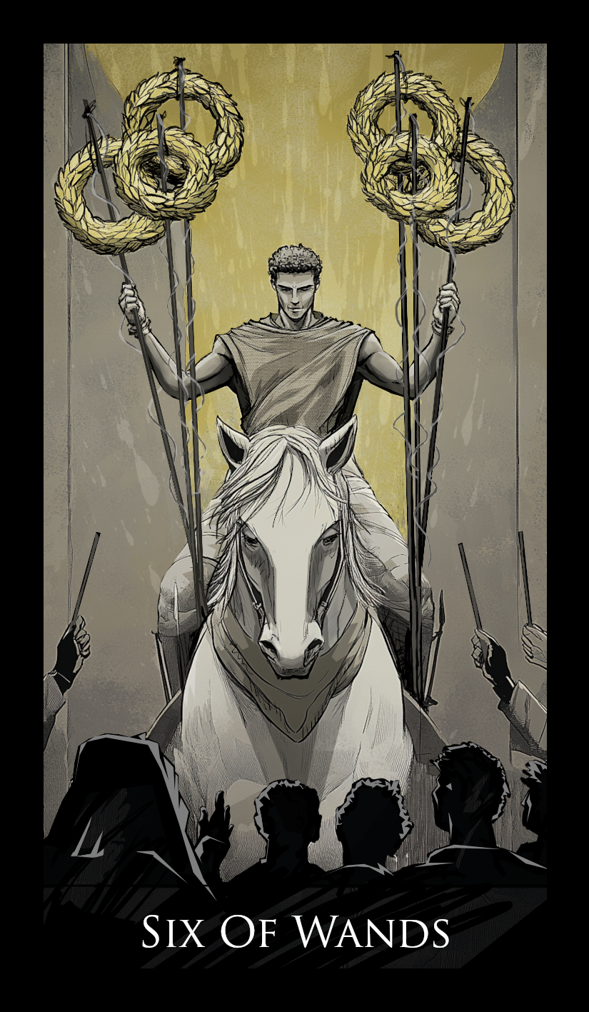 Six of Wands tarot card